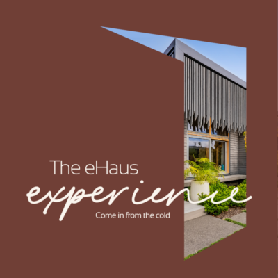 eHaus Experience showing eHaus through door
